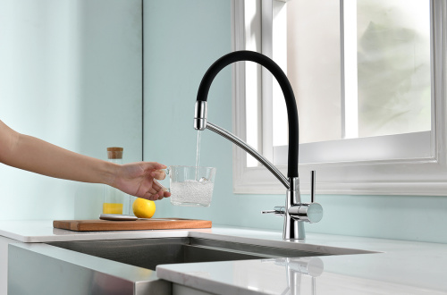 Смеситель для кухни Paulmark SIEGEN Si213111-CR на мойку хром - фото 5